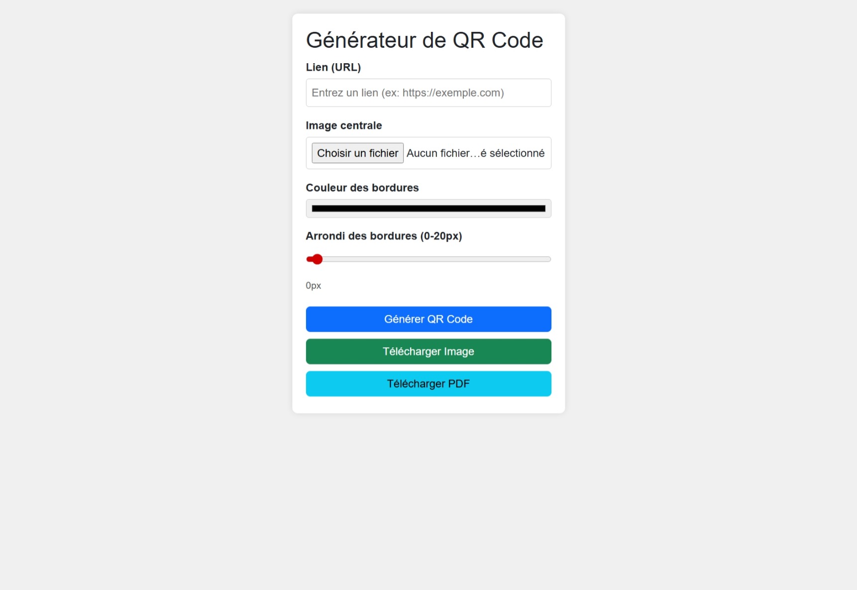 Générateur de Code QR